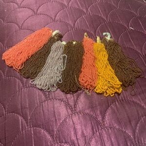7 Hanks of Glass Seed Beads/#7